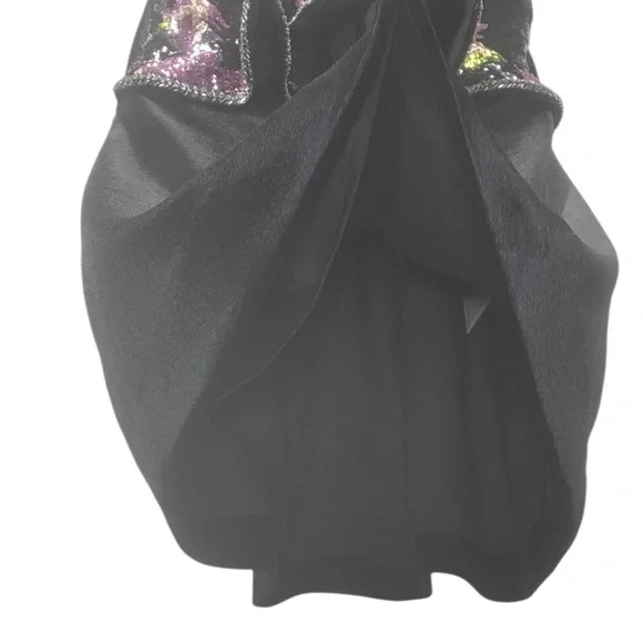 self portrait midnight mini dress self-portrait - Black Chenille Knit Mini Dress